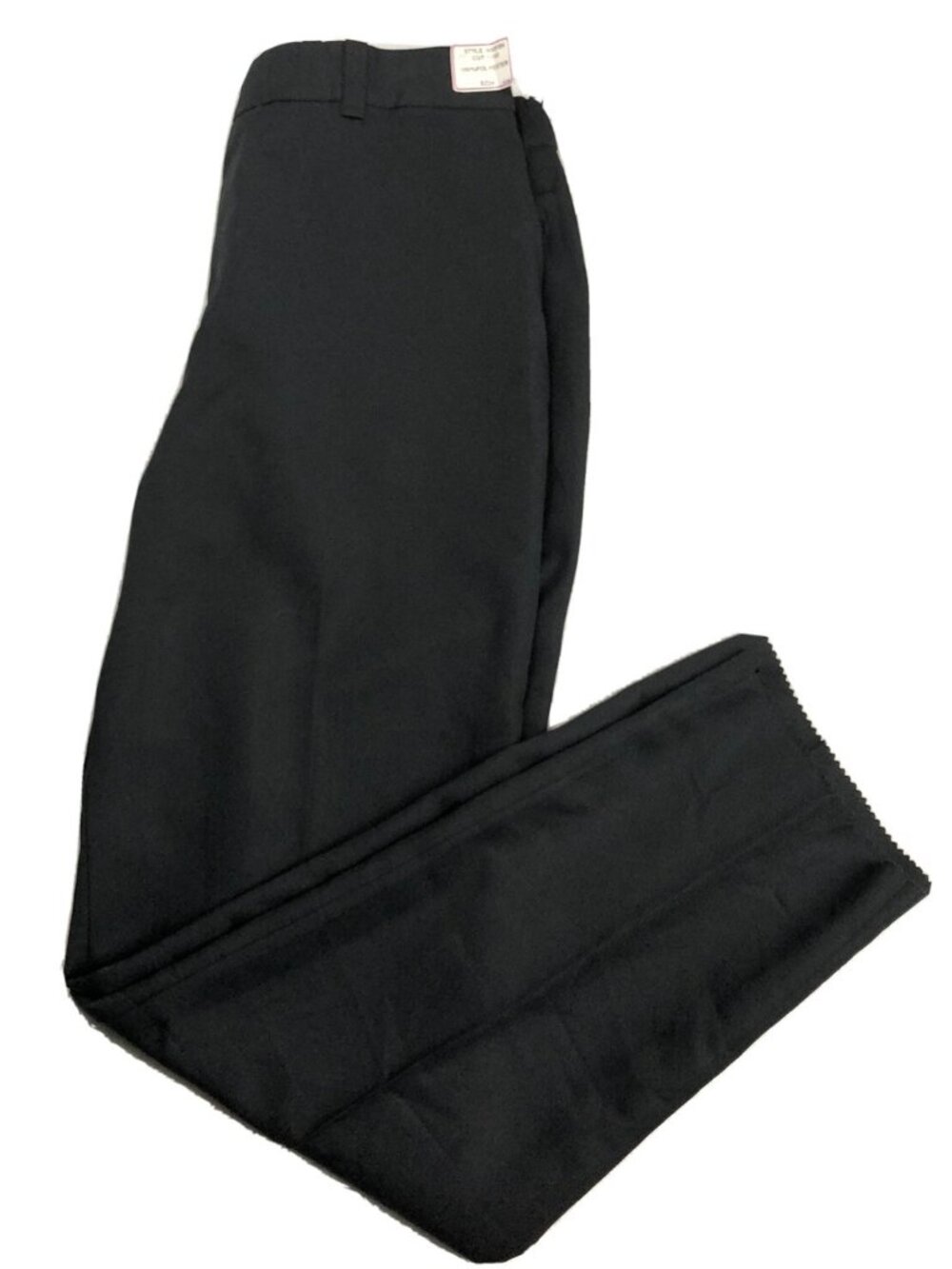 United Security Apparel Black Work Dress Pants New Tag 600FBK Size 24 Cut 1132
